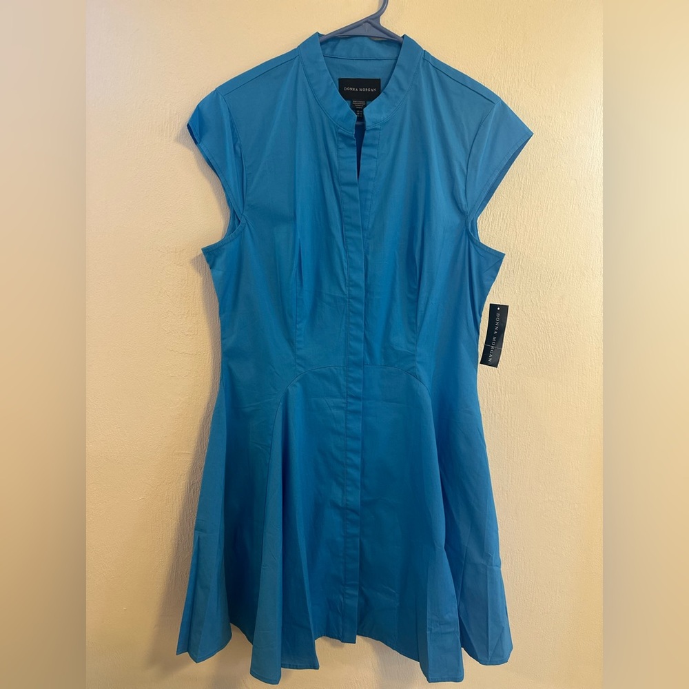 Donna Morgan Vibrant Blue Dress